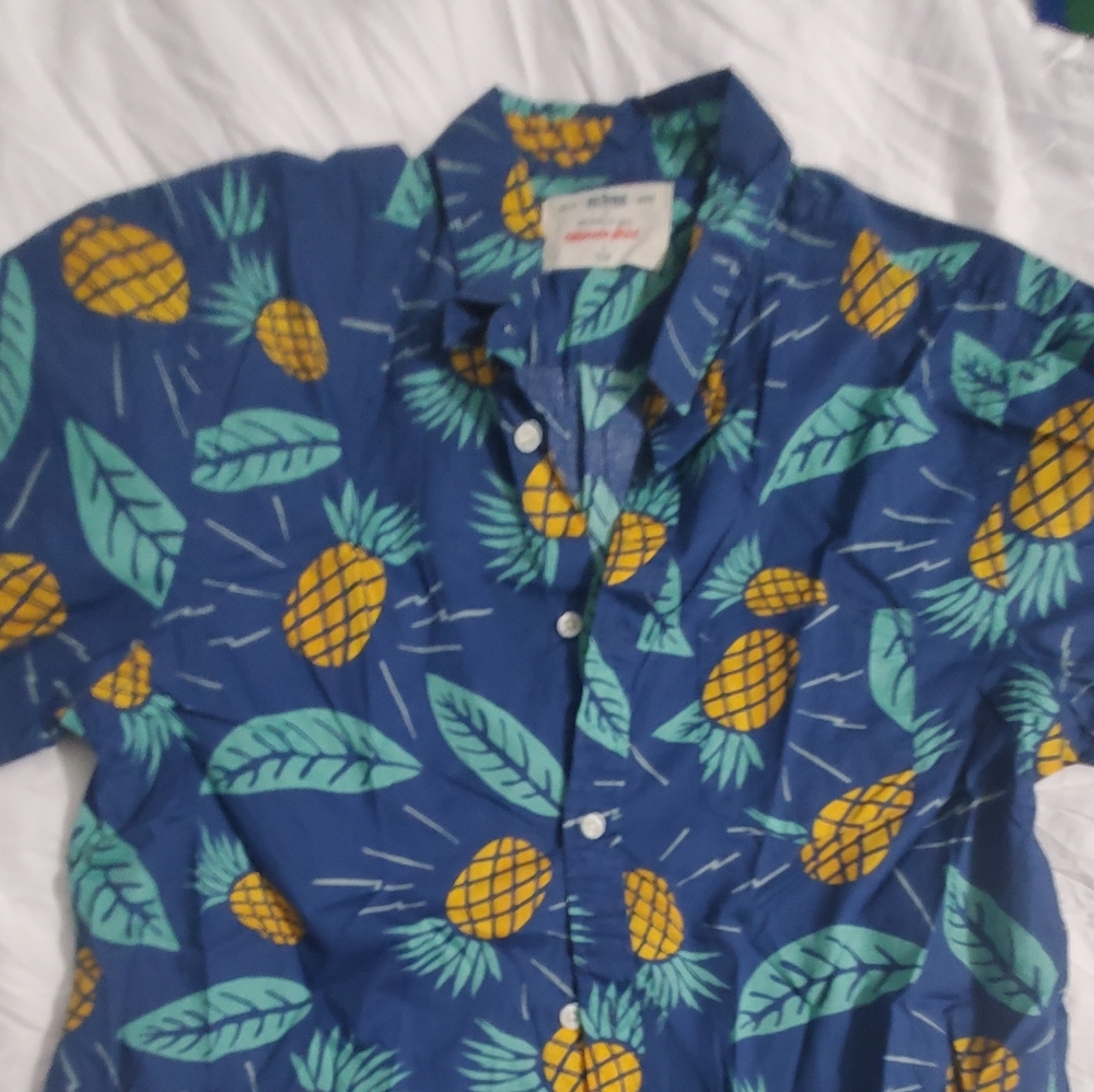 Pineapple button down